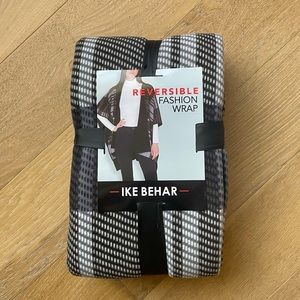 NWT Ike Behar Reversible Fashion Wrap, One Size